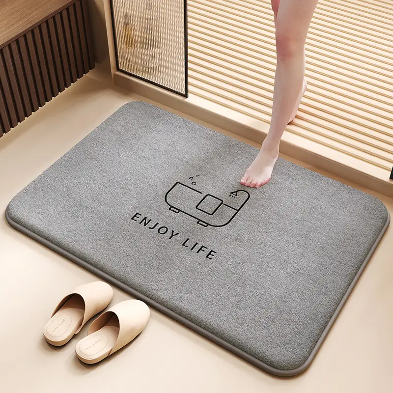 Bathroom Non-Slip Foot Mat Quick-Drying Door Mat - Image 2