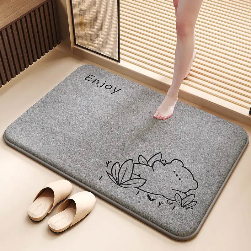 Bathroom Non-Slip Foot Mat Quick-Drying Door Mat - Image 4
