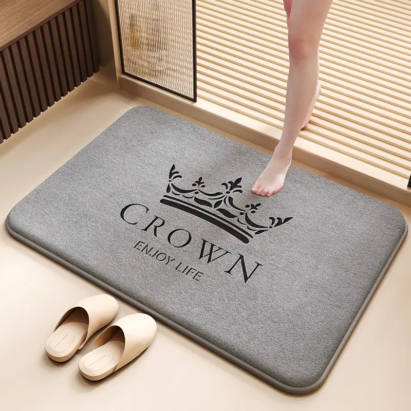 Bathroom Non-Slip Foot Mat Quick-Drying Door Mat - Image 5