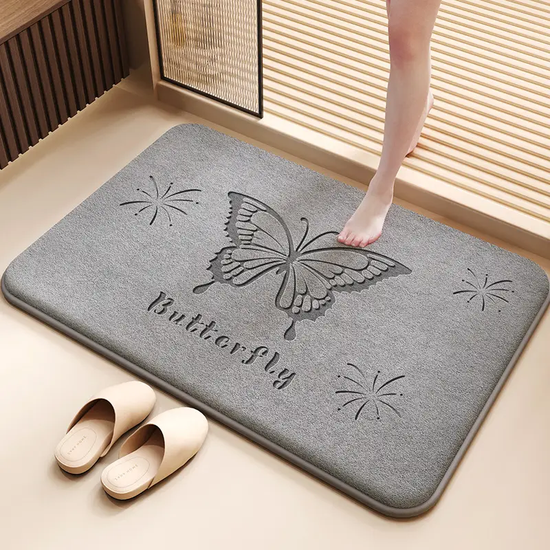 Bathroom Non-Slip Foot Mat Quick-Drying Door Mat - Image 7