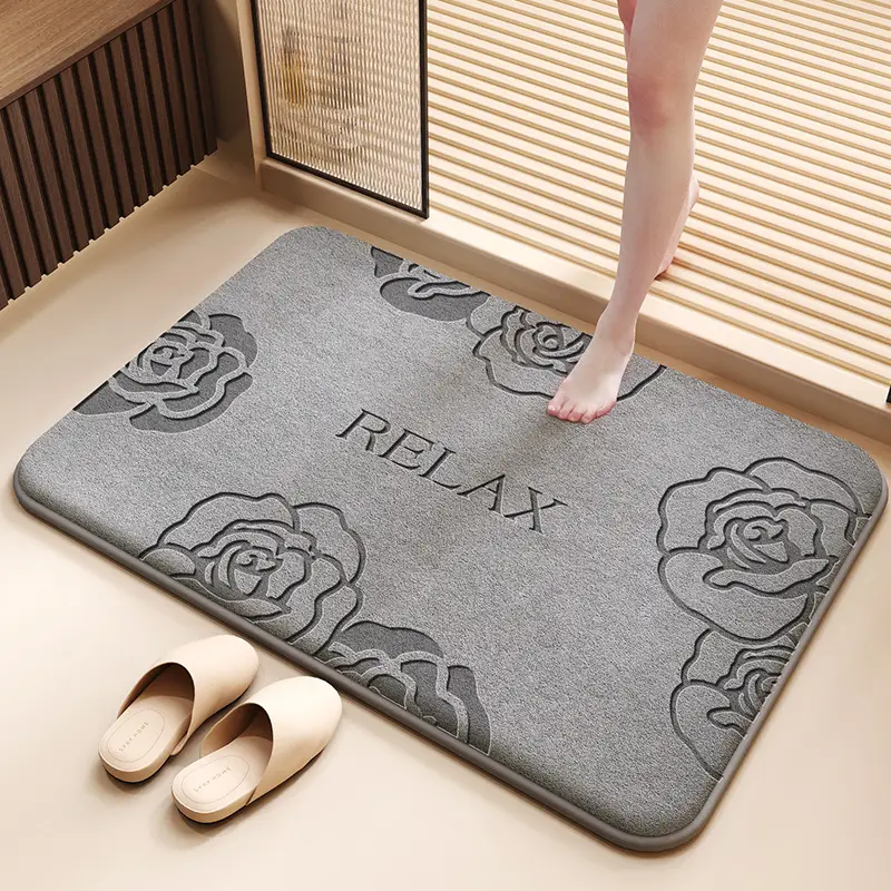 Bathroom Non-Slip Foot Mat Quick-Drying Door Mat - Image 9