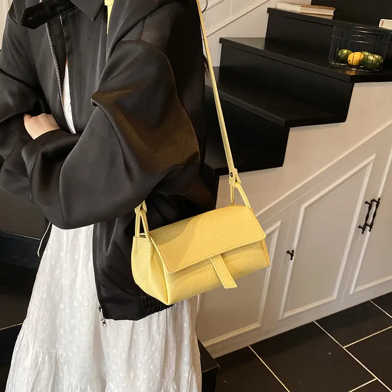 Red Niche Design Shoulder Crossbody Bag for Women - Image 12