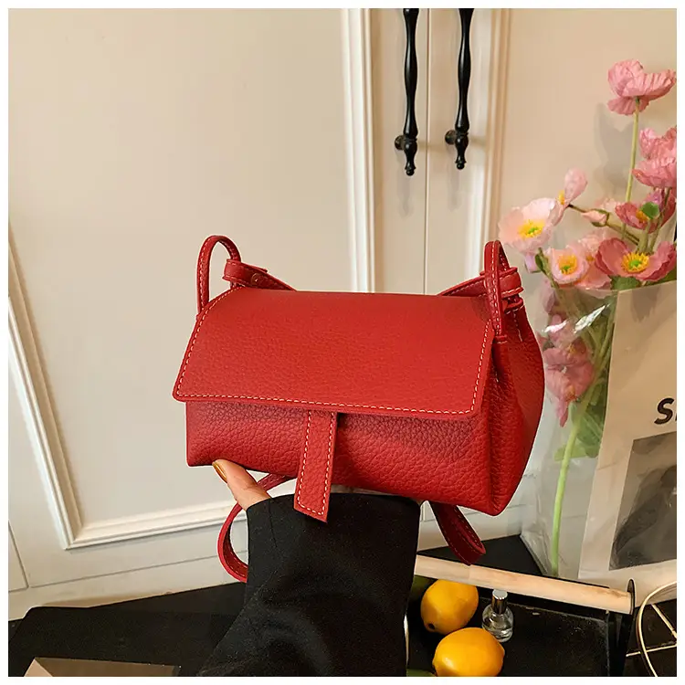 Red Niche Design Shoulder Crossbody Bag for Women — feature 29