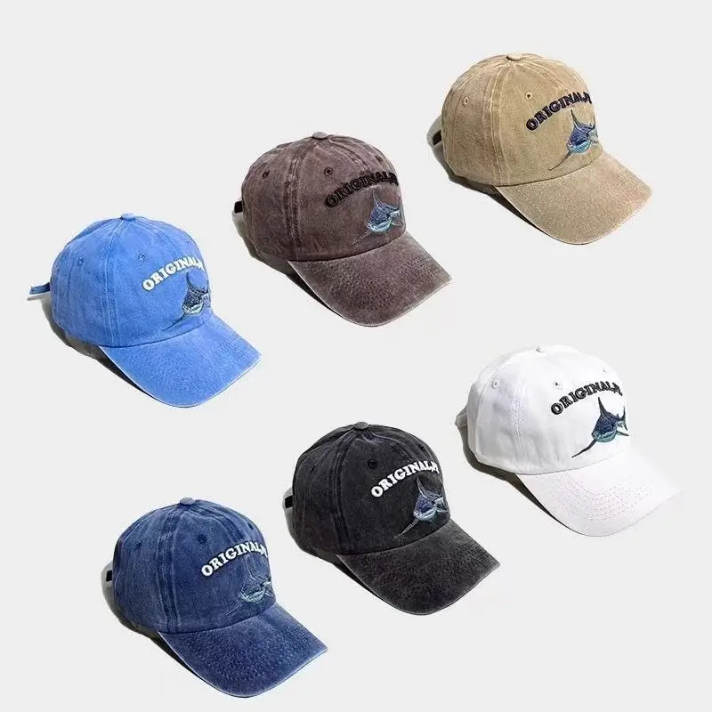 Men's American Flag Embroidered Baseball Cap Tan - Image 10