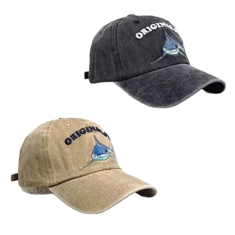 Men's American Flag Embroidered Baseball Cap Tan - Image 11