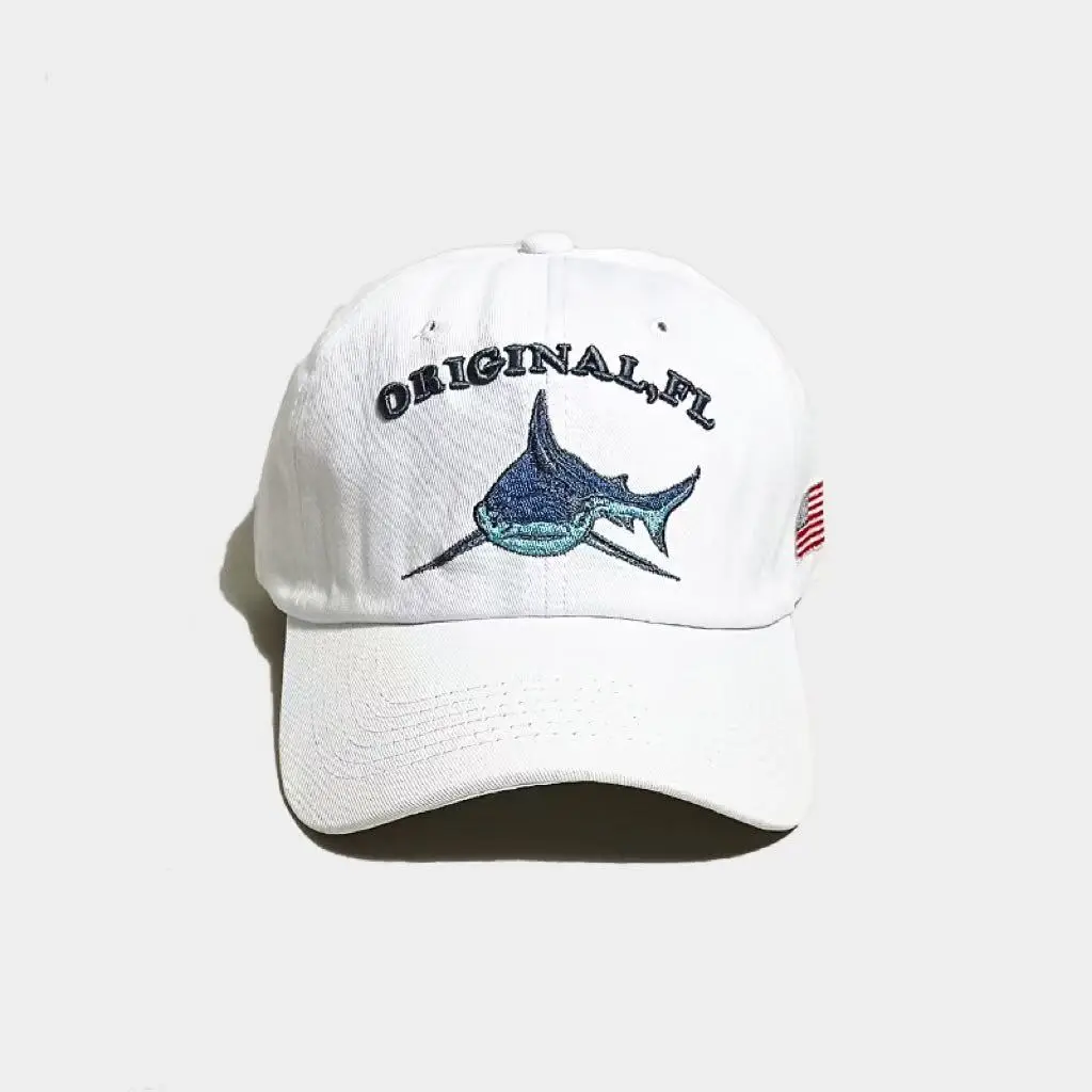 Men's American Flag Embroidered Baseball Cap Tan — feature 8