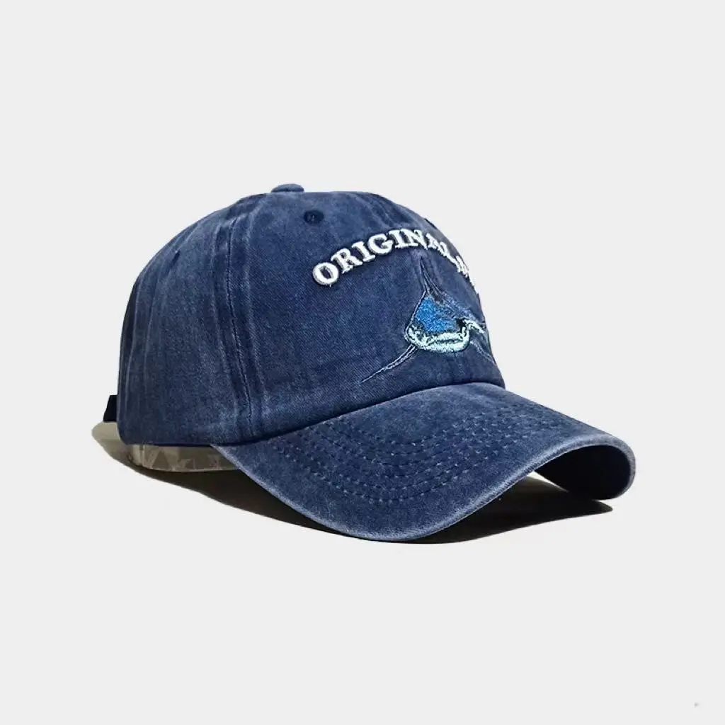 Men's American Flag Embroidered Baseball Cap Tan — feature 9