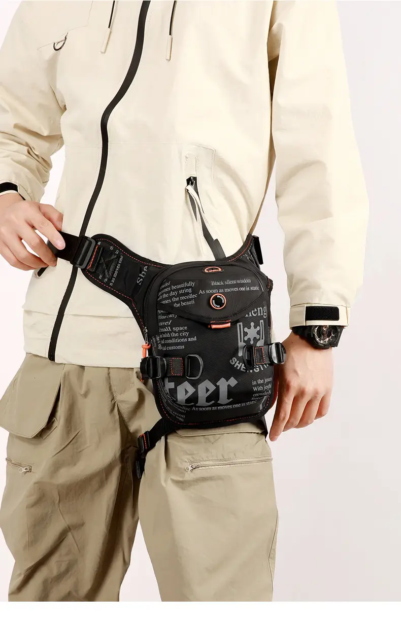 Men's Multi-functional Crossbody Bag with Adjustable Straps — feature 29