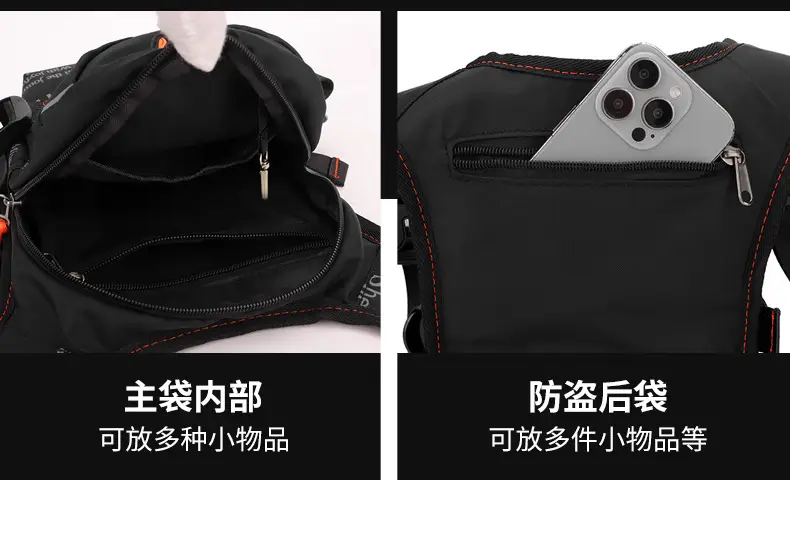 Men's Multi-functional Crossbody Bag with Adjustable Straps — feature 8