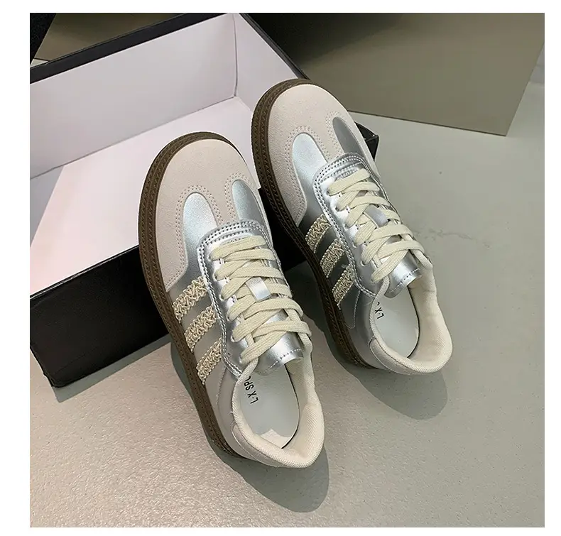 Women's Pink & White Retro Moral Training Shoes 2025 — feature 34