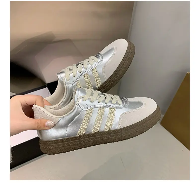Women's Pink & White Retro Moral Training Shoes 2025 — feature 35