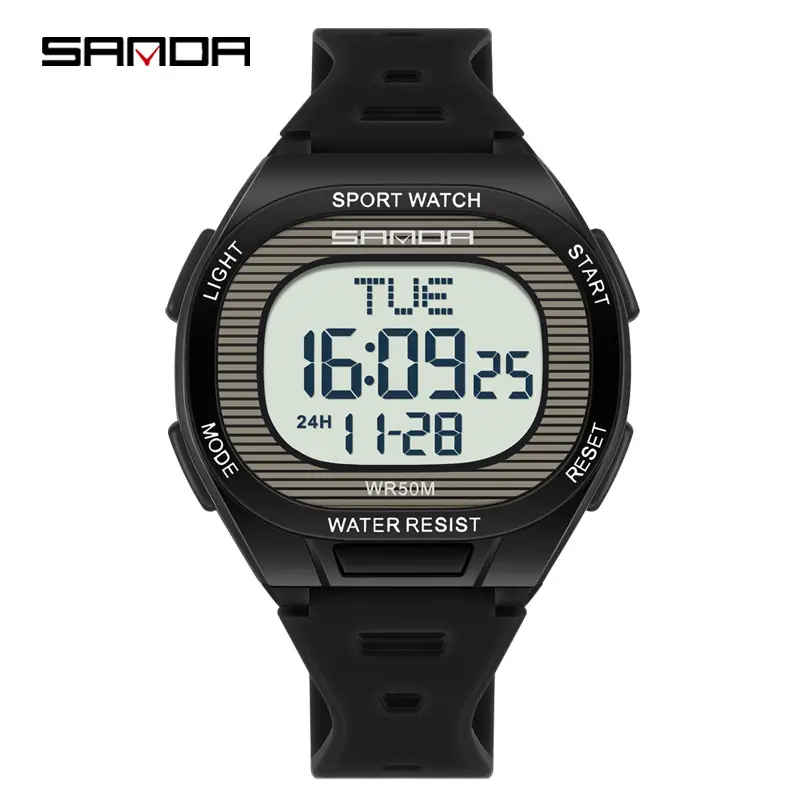 Sanda Digital Watch with Dual Time Alarm & Calendar - Image 2