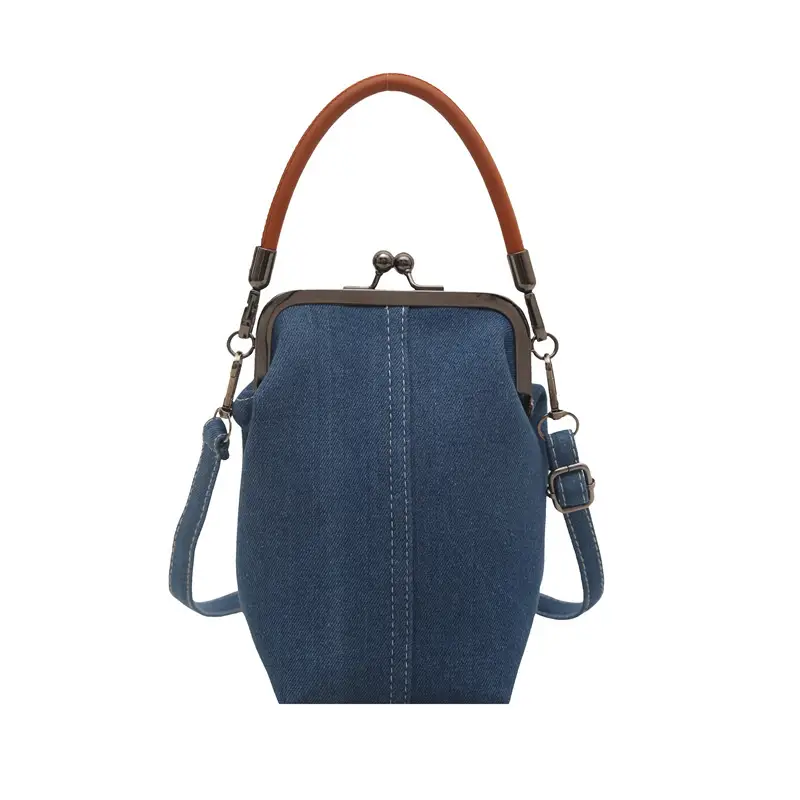 Denim Crossbody Bag for Women Mobile Phone Bag - Image 11