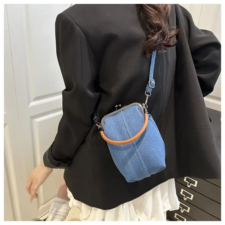 Denim Crossbody Bag for Women Mobile Phone Bag — feature 10