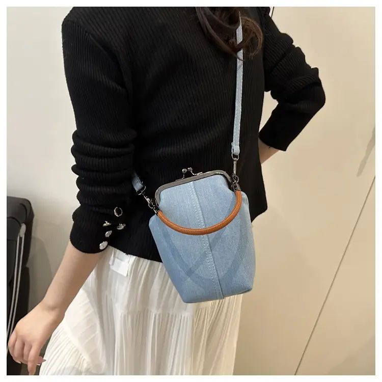 Denim Crossbody Bag for Women Mobile Phone Bag — feature 15