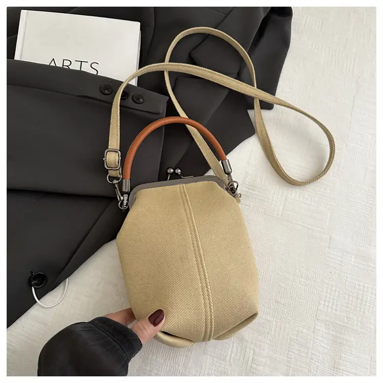 Denim Crossbody Bag for Women Mobile Phone Bag - Image 6