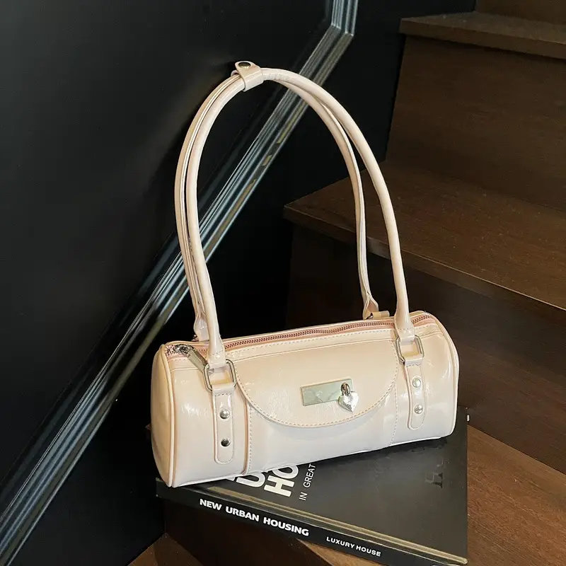 2025 Retro Women Handbags Red Black White - Image 6