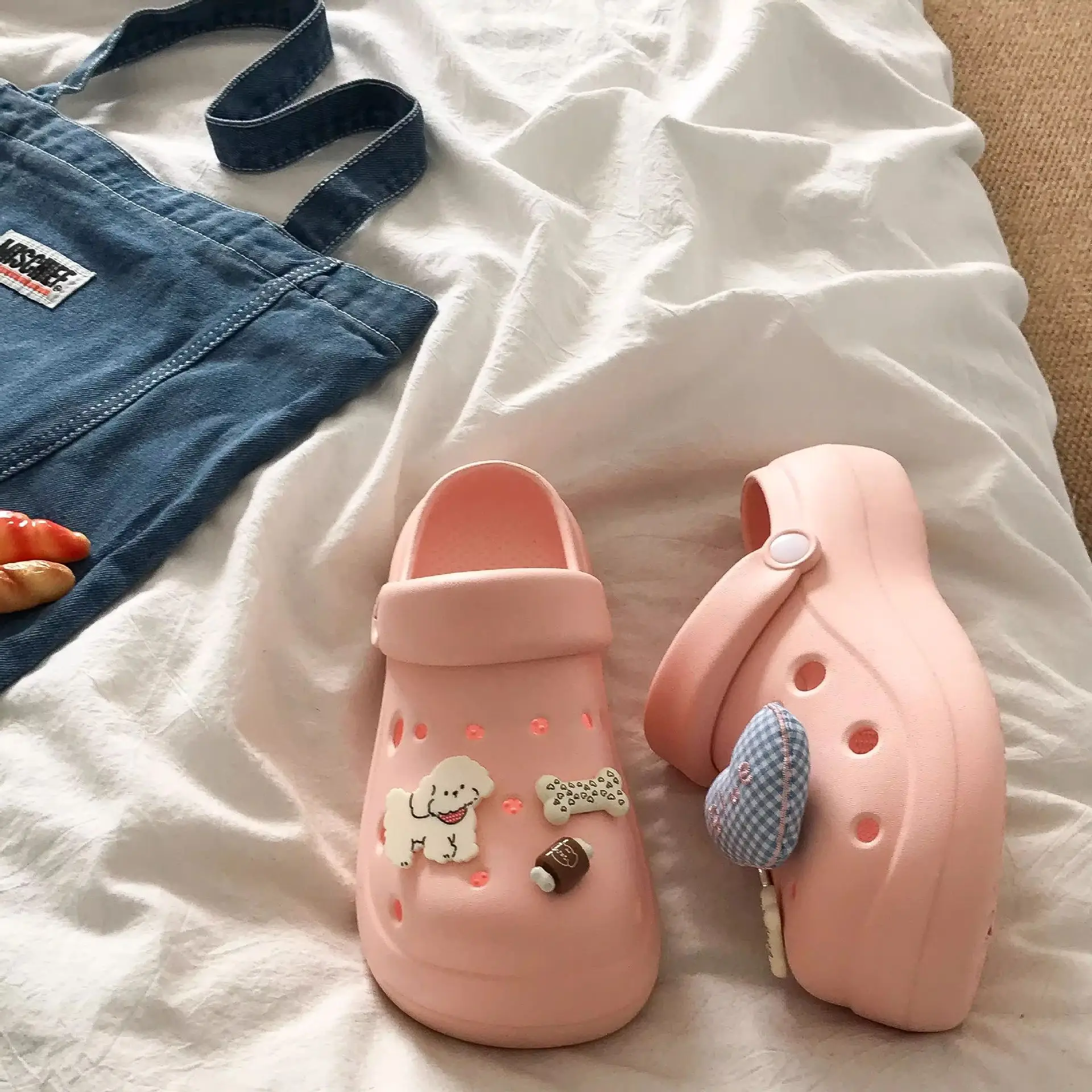 Women's Cartoon Heart Soft Slippers Summer 2025