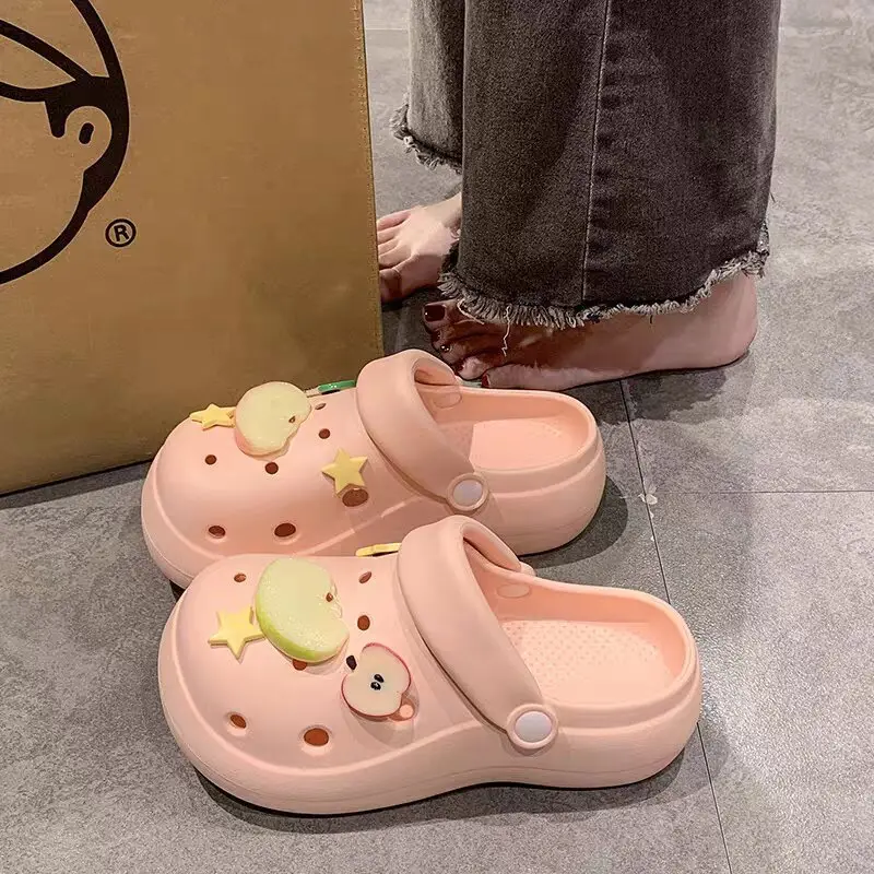 Women's Cartoon Heart Soft Slippers Summer 2025