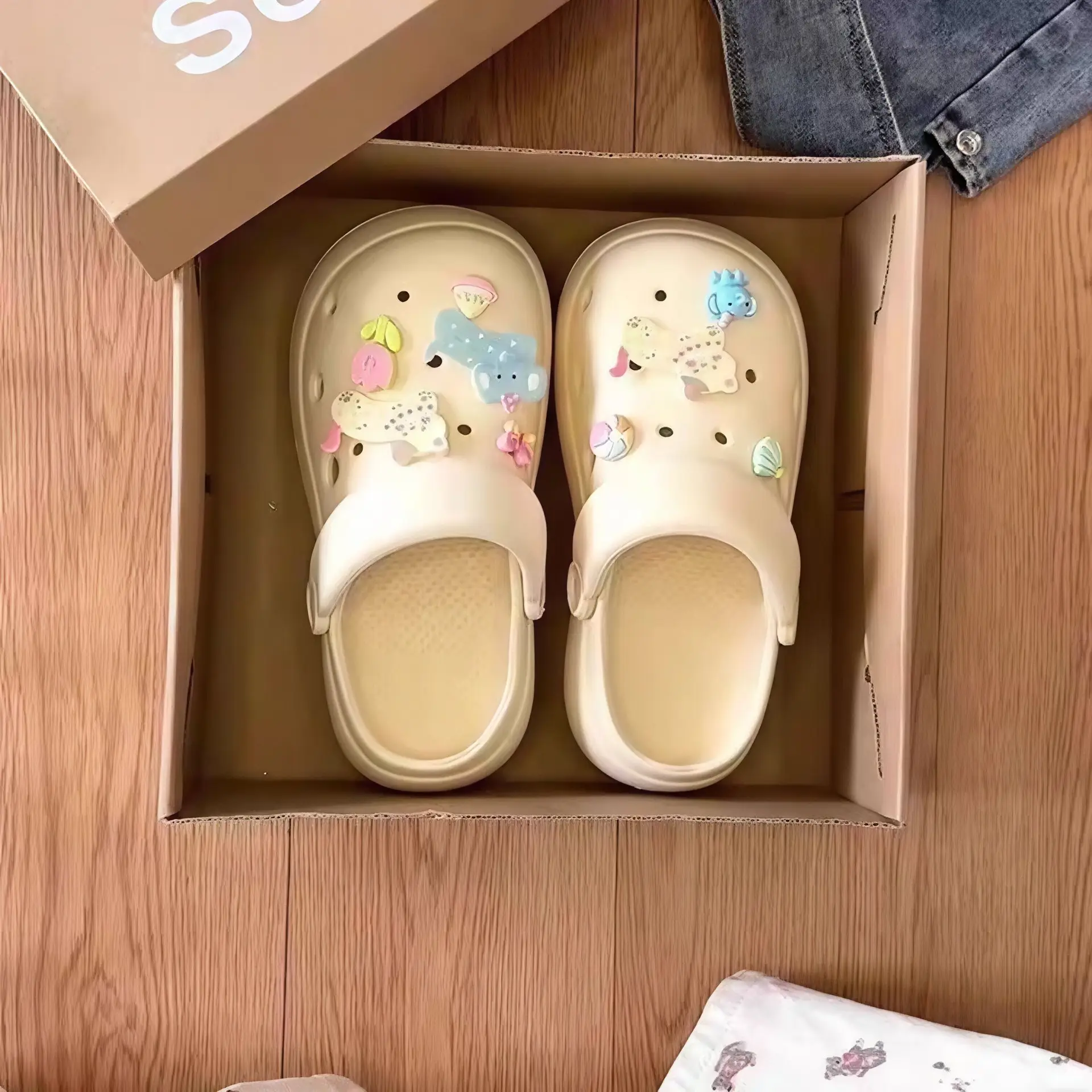 Women's Cartoon Heart Soft Slippers Summer 2025