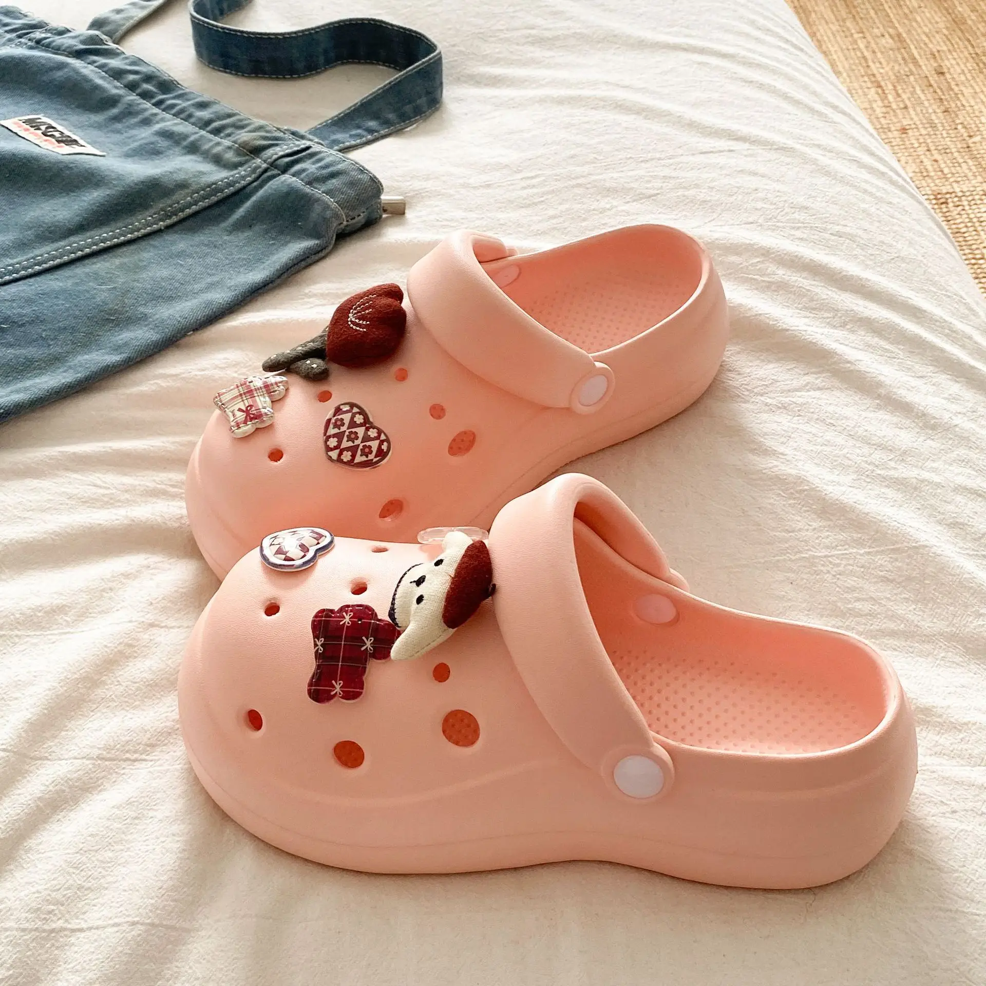 Women's Cartoon Heart Soft Slippers Summer 2025