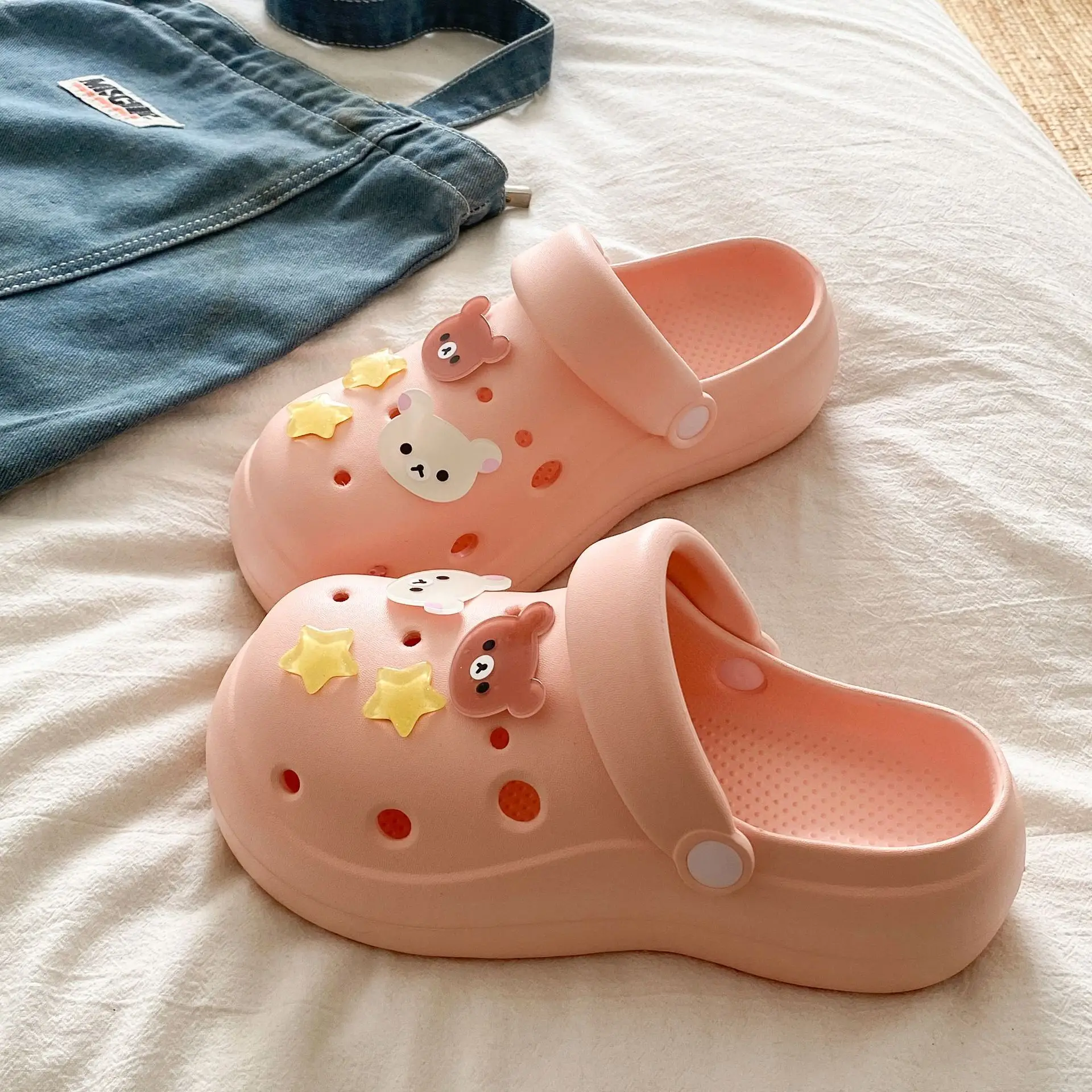 Women's Cartoon Heart Soft Slippers Summer 2025