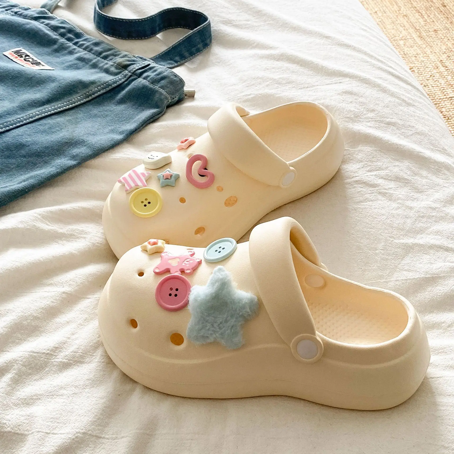 Women's Cartoon Heart Soft Slippers Summer 2025