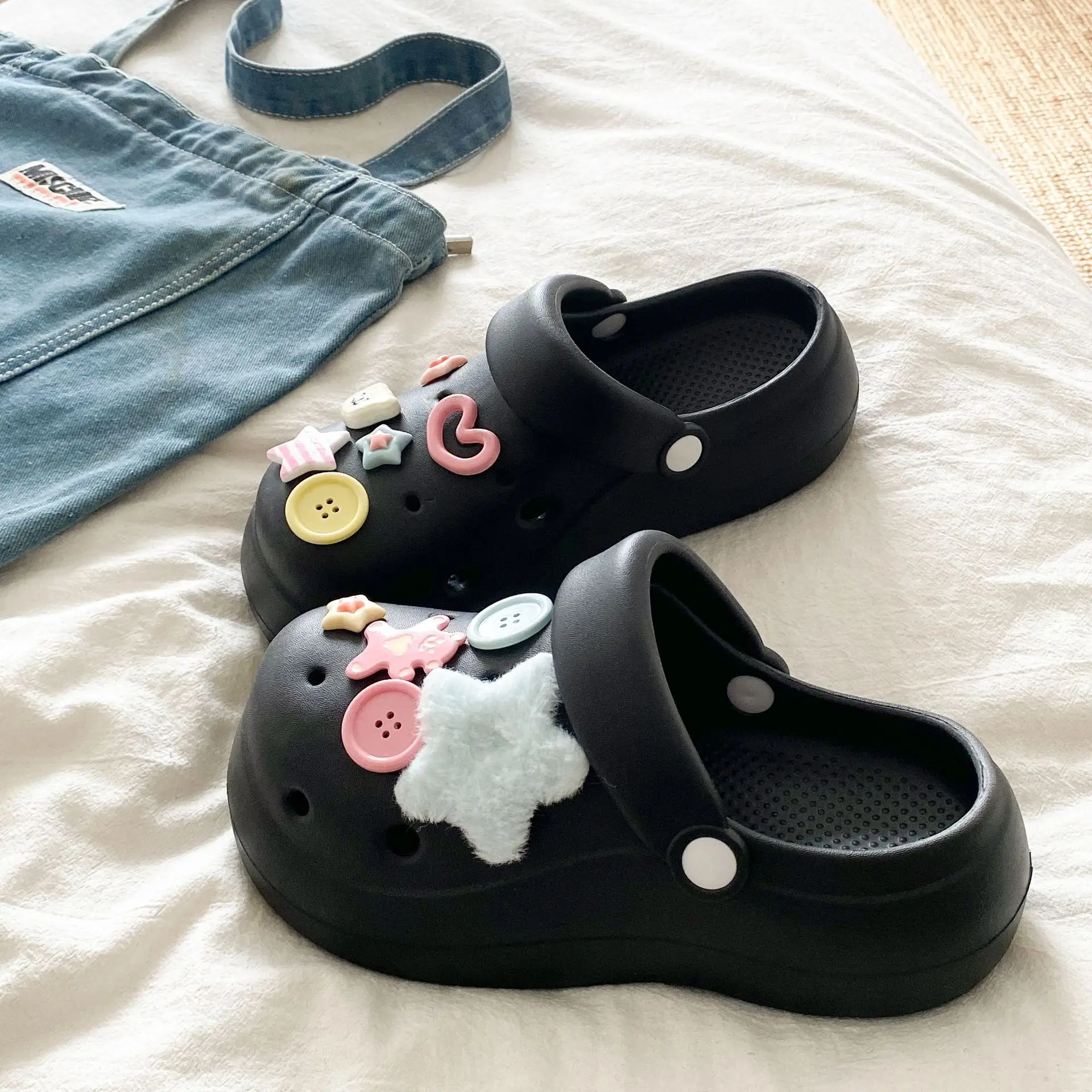 Women's Cartoon Heart Soft Slippers Summer 2025