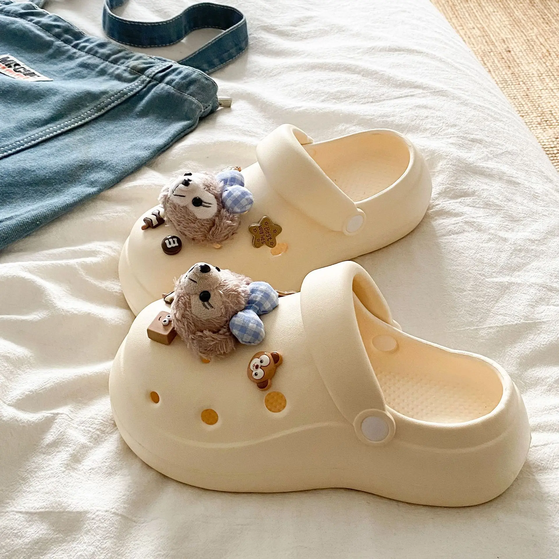 Women's Cartoon Heart Soft Slippers Summer 2025