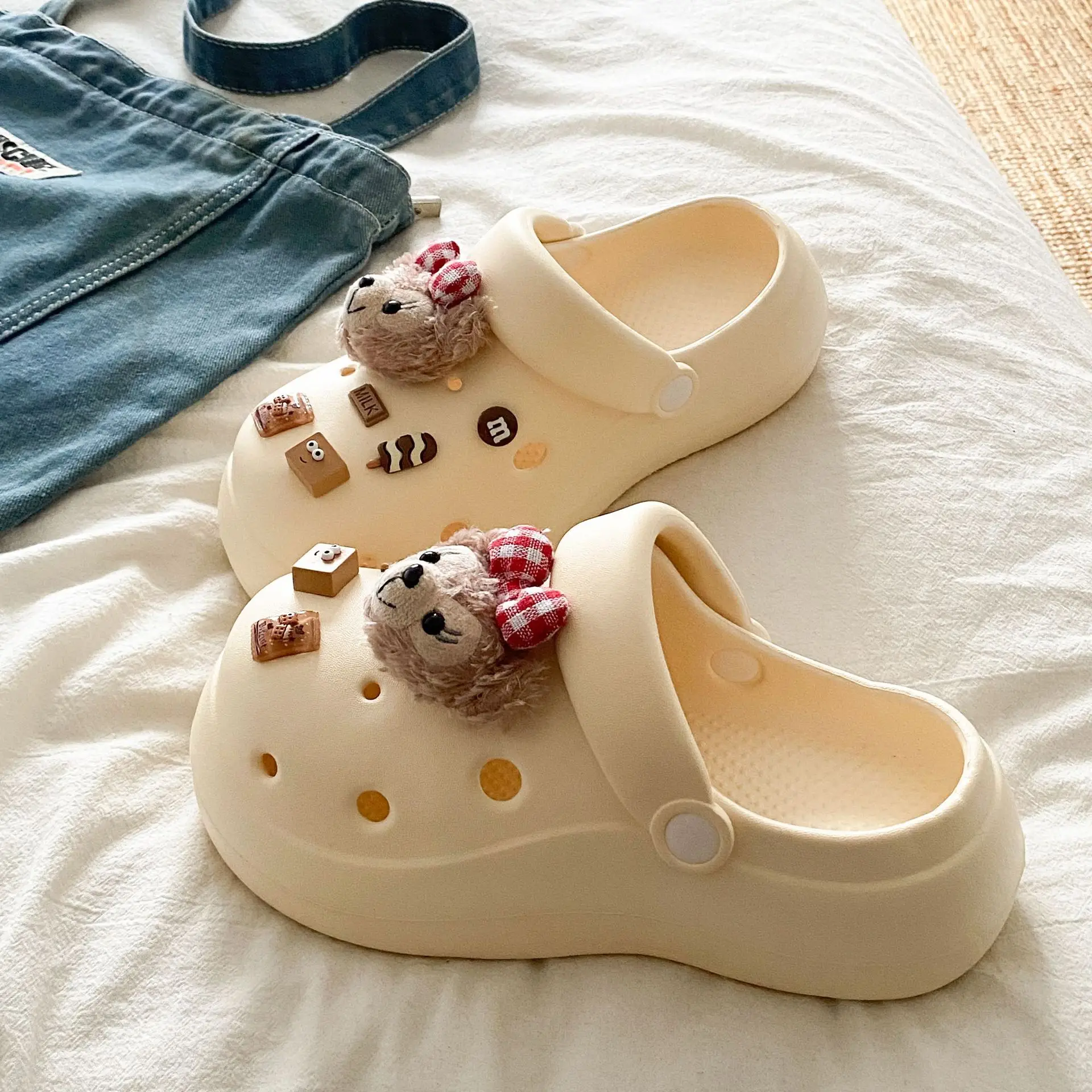 Women's Cartoon Heart Soft Slippers Summer 2025