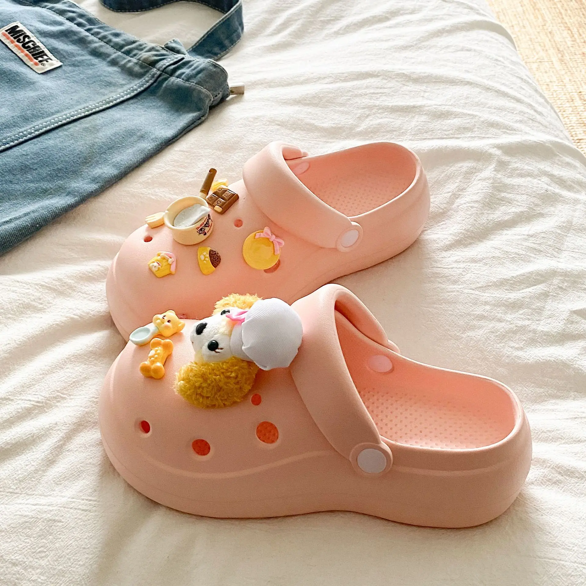 Women's Cartoon Heart Soft Slippers Summer 2025