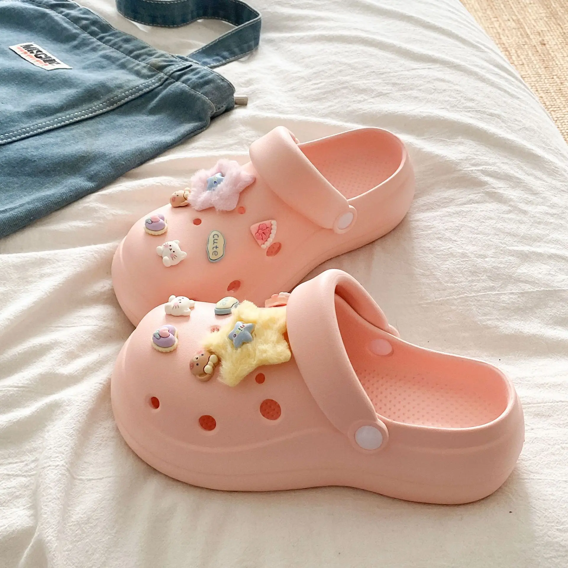 Women's Cartoon Heart Soft Slippers Summer 2025