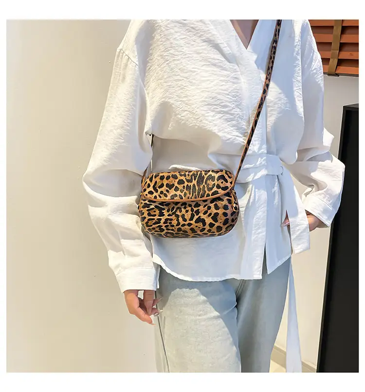 Leopard Print Shoulder Bag Women 2025 Saddle Style — feature 19