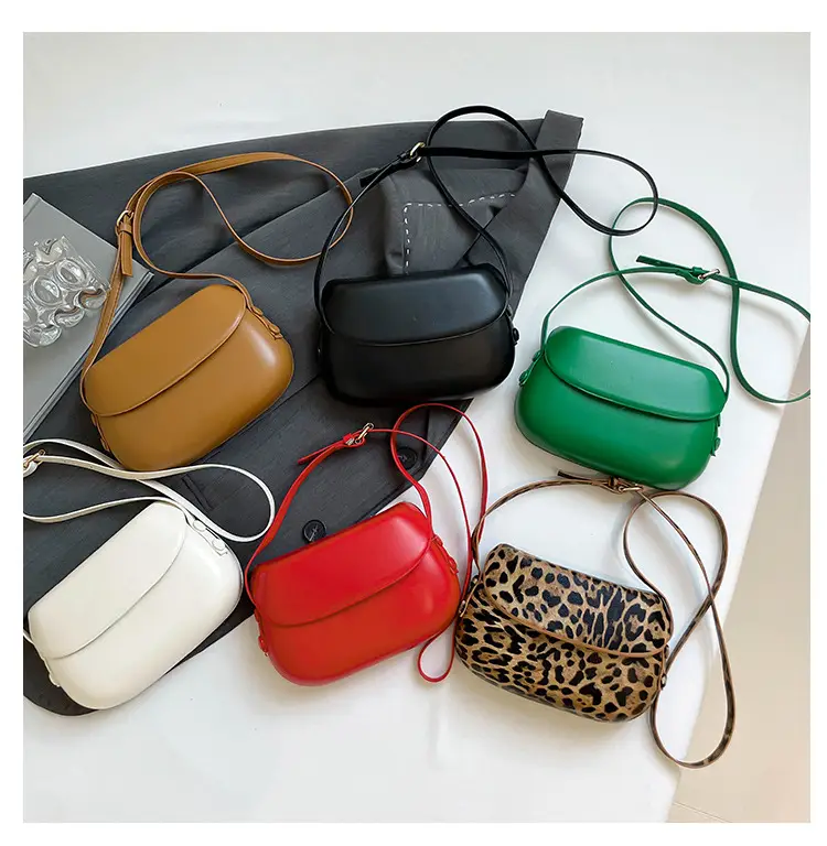 Leopard Print Shoulder Bag Women 2025 Saddle Style — feature 8