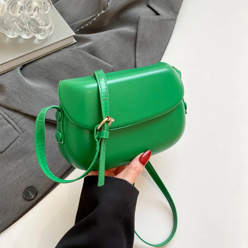 Leopard Print Shoulder Bag Women 2025 Saddle Style - Image 2