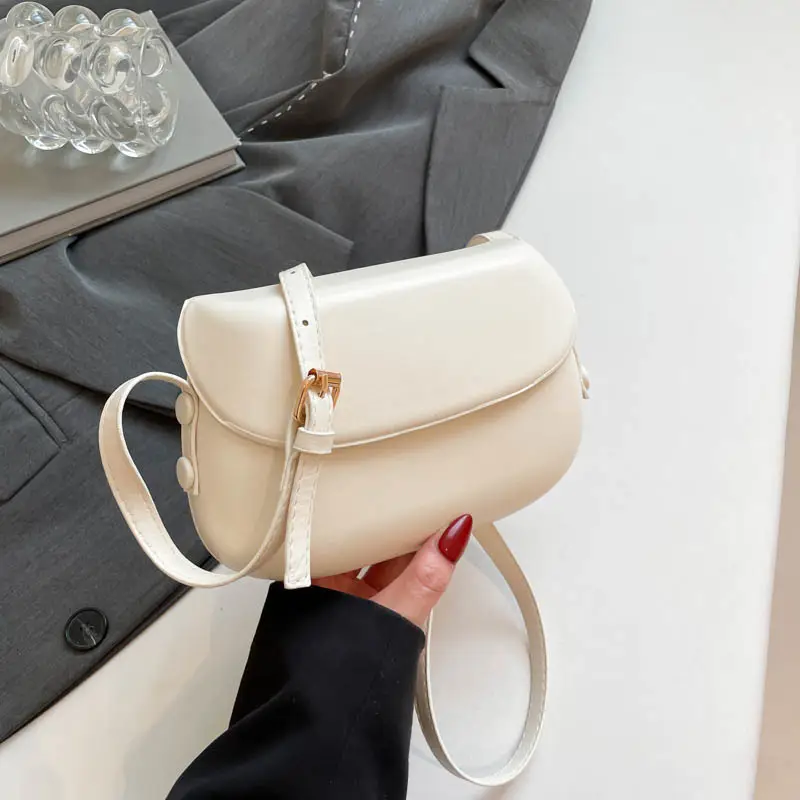 Leopard Print Shoulder Bag Women 2025 Saddle Style - Image 3