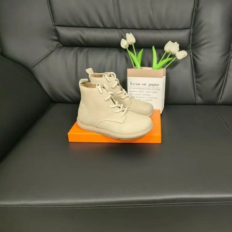 Women's Cream Lace-Up High-Top Boots 2025 — feature 11