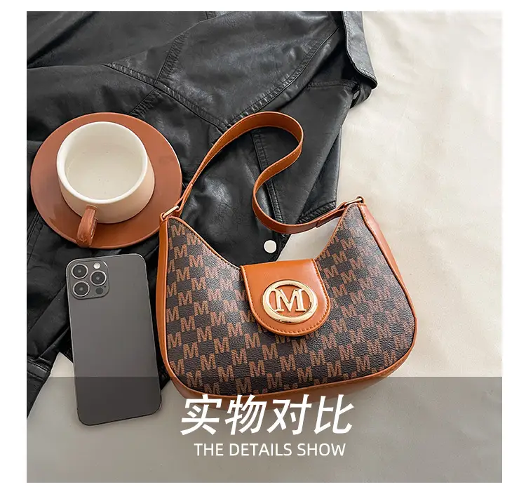Retro Checkered Shoulder Bag for Women 2025 New — feature 10