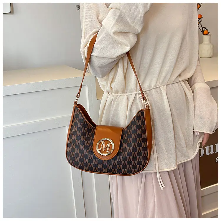 Retro Checkered Shoulder Bag for Women 2025 New — feature 20