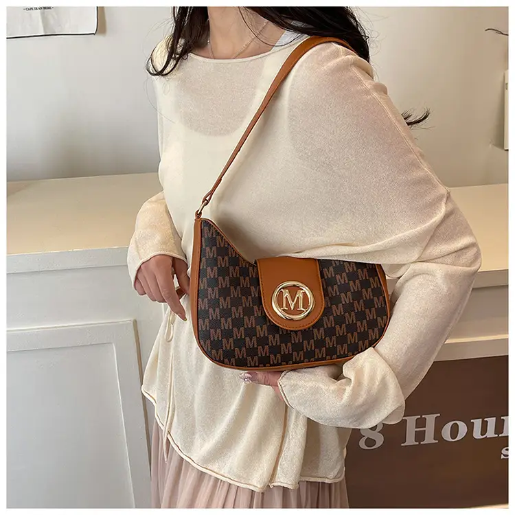 Retro Checkered Shoulder Bag for Women 2025 New — feature 22