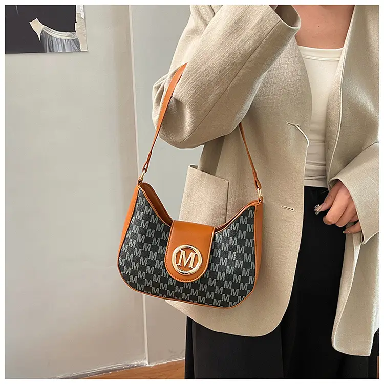 Retro Checkered Shoulder Bag for Women 2025 New — feature 23