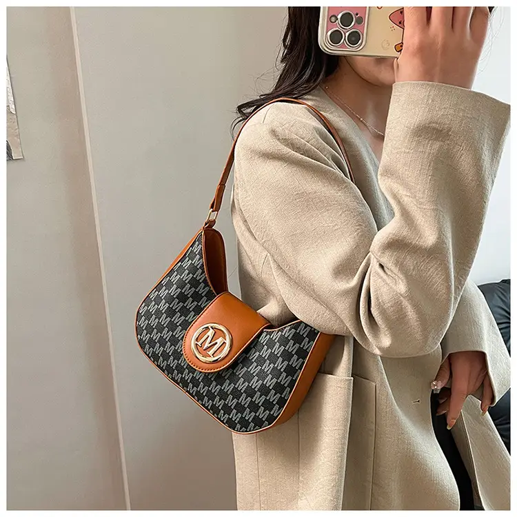 Retro Checkered Shoulder Bag for Women 2025 New — feature 24