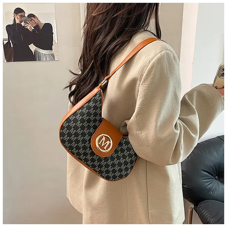 Retro Checkered Shoulder Bag for Women 2025 New — feature 25