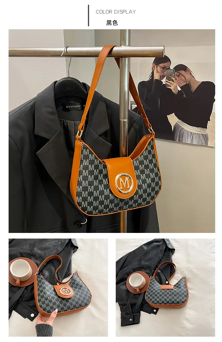 Retro Checkered Shoulder Bag for Women 2025 New — feature 28