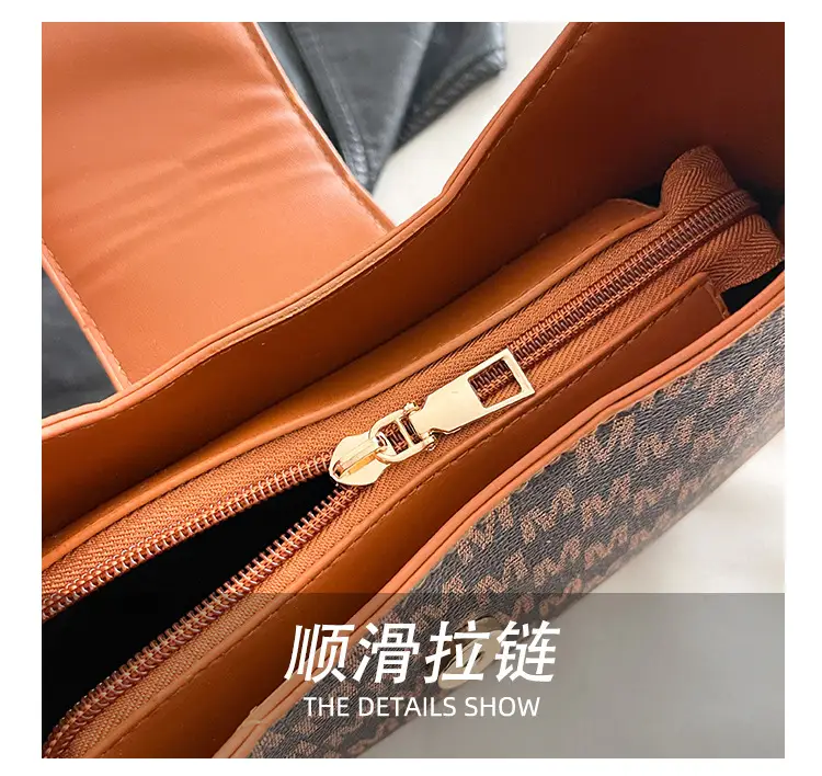 Retro Checkered Shoulder Bag for Women 2025 New — feature 7