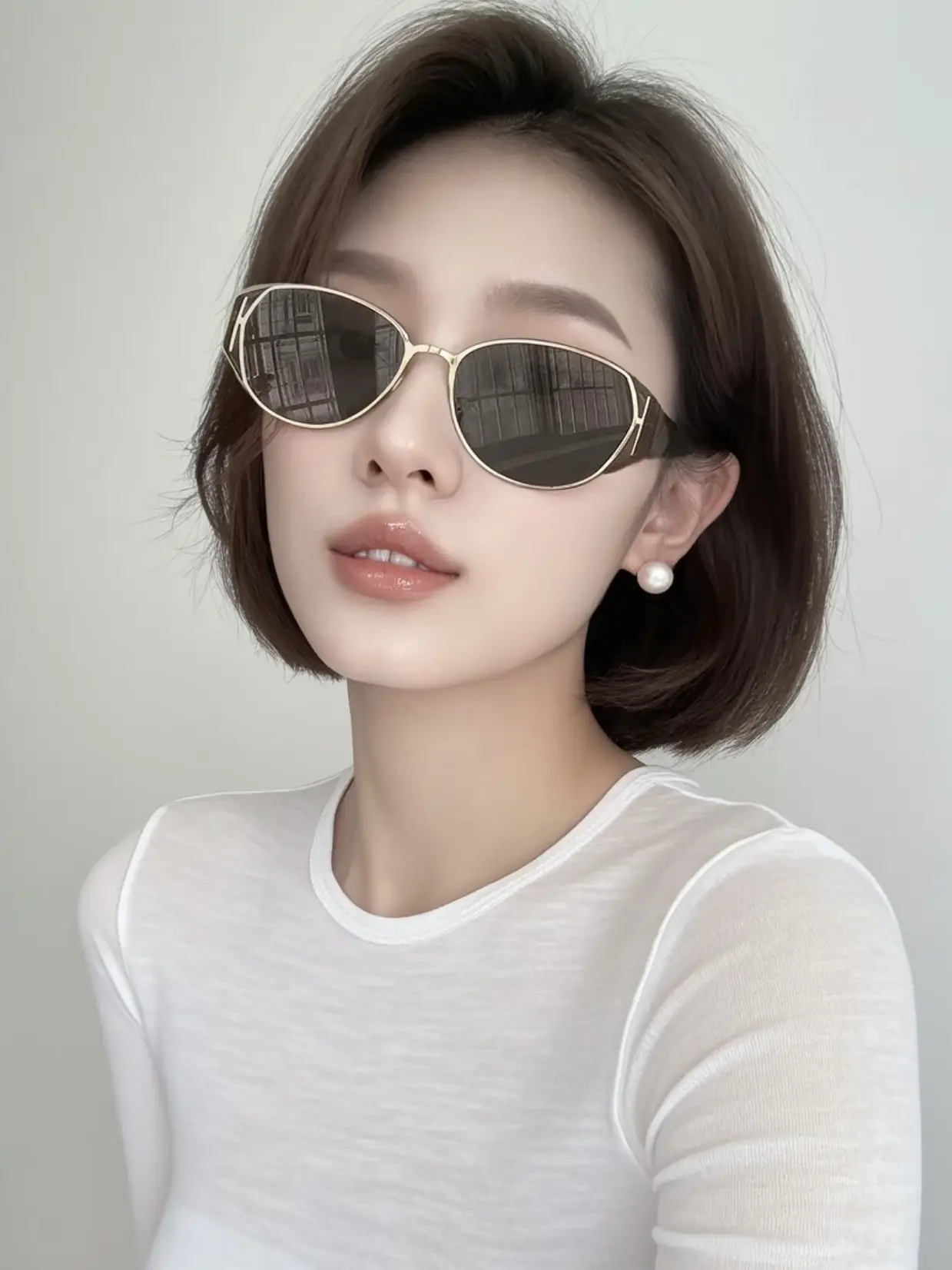 Cat's Eye Sunglasses with UV400 Black Frame β feature 25