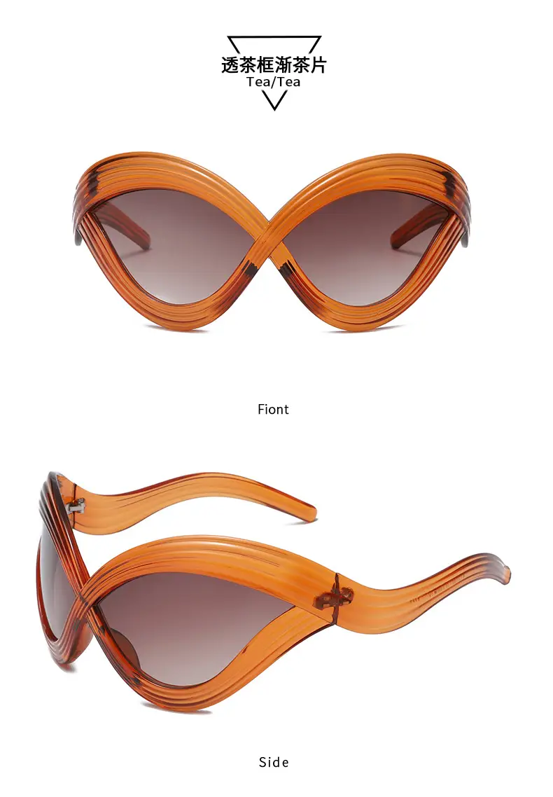Spoen Butterfly Sunglasses Black High-End European American Lines — feature 16
