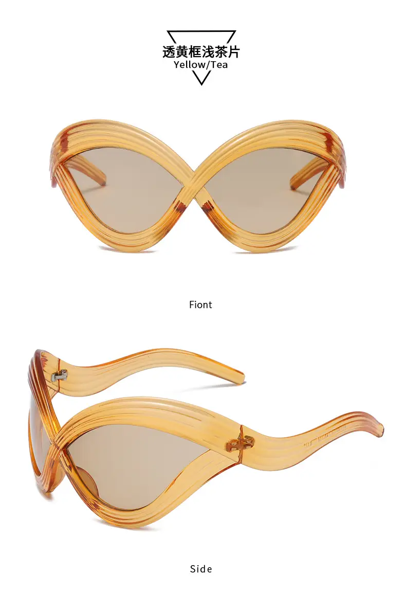 Spoen Butterfly Sunglasses Black High-End European American Lines — feature 17