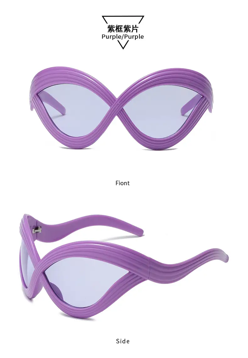 Spoen Butterfly Sunglasses Black High-End European American Lines — feature 18