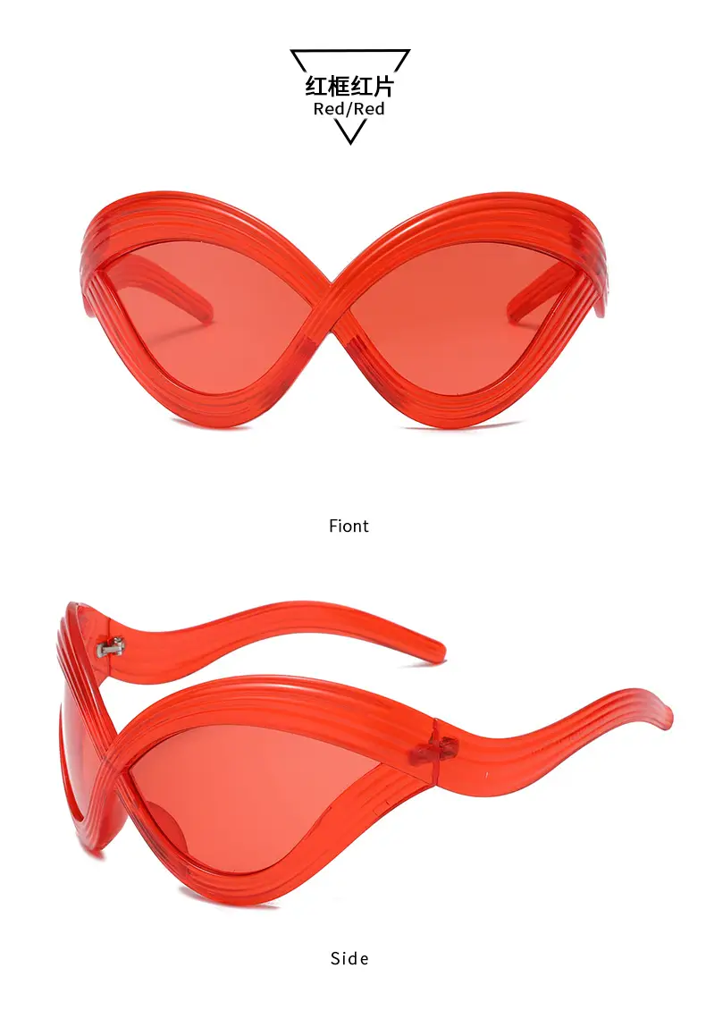 Spoen Butterfly Sunglasses Black High-End European American Lines — feature 19
